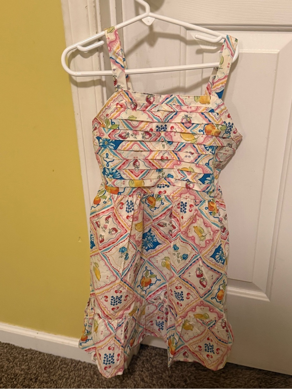 Girls' Gymboree Multicolor Print Sundress - Floral Tile Pattern